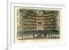 Interior, La Scala Opera House, Milan, Italy-null-Framed Premium Giclee Print