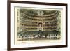 Interior, La Scala Opera House, Milan, Italy-null-Framed Premium Giclee Print