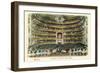 Interior, La Scala Opera House, Milan, Italy-null-Framed Art Print