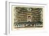 Interior, La Scala Opera House, Milan, Italy-null-Framed Art Print