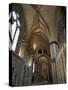 Interior, Lincoln Cathedral, Lincoln, Lincolnshire, England, United Kingdom-Ethel Davies-Stretched Canvas