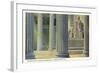 Interior, Lincoln Memorial, Washington D.C.-null-Framed Art Print