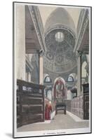 Interior Looking East, Church of St Stephen Walbrook, City of London, 1845-null-Mounted Giclee Print