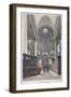 Interior Looking East, Church of St Stephen Walbrook, City of London, 1845-null-Framed Premium Giclee Print