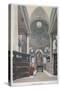 Interior Looking East, Church of St Stephen Walbrook, City of London, 1845-null-Stretched Canvas