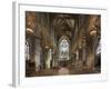 Interior Looking East from the Crossing, St. Giles' Cathedral, Edinburgh, Scotland, United Kingdom-Nick Servian-Framed Photographic Print