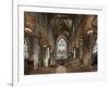 Interior Looking East from the Crossing, St. Giles' Cathedral, Edinburgh, Scotland, United Kingdom-Nick Servian-Framed Photographic Print