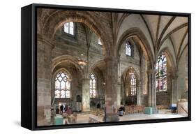 Interior Looking Northeast, St. Giles' Cathedral, Edinburgh, Scotland, United Kingdom-Nick Servian-Framed Stretched Canvas