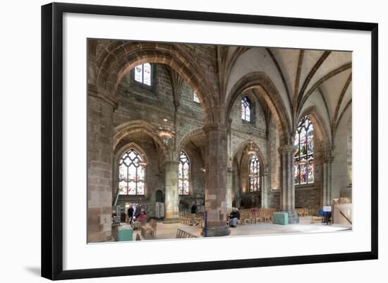 Interior Looking Northeast, St. Giles' Cathedral, Edinburgh, Scotland, United Kingdom-Nick Servian-Framed Photographic Print