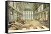 Interior, Merchants Exchange, St. Louis, Missouri-null-Framed Stretched Canvas