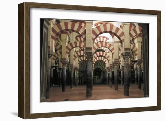 Interior, Mosque-Cathedral of Cordoba-null-Framed Giclee Print