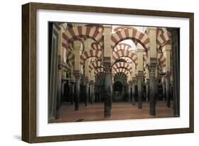 Interior, Mosque-Cathedral of Cordoba-null-Framed Giclee Print