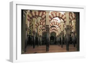 Interior, Mosque-Cathedral of Cordoba-null-Framed Giclee Print