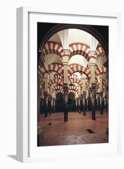 Interior, Mosque-Cathedral of Cordoba-null-Framed Giclee Print