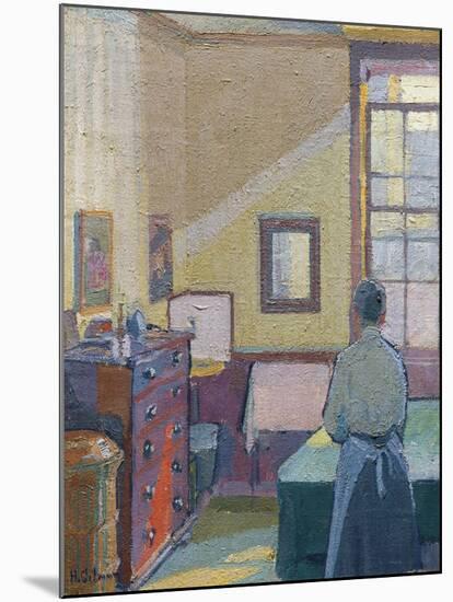 Interior (Mrs. Mounter), 1917-Harold Gilman-Mounted Giclee Print