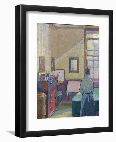 Interior (Mrs. Mounter), 1917-Harold Gilman-Framed Premium Giclee Print