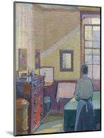 Interior (Mrs. Mounter), 1917-Harold Gilman-Mounted Giclee Print