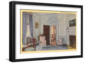 Interior, Mt. Vernon, Virginia-null-Framed Art Print