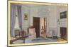 Interior, Mt. Vernon, Virginia-null-Mounted Art Print