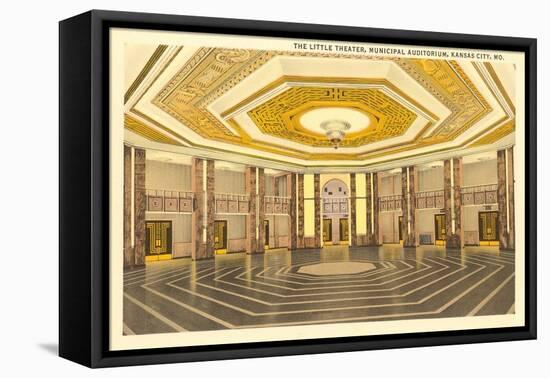 Interior, Municipal Auditorium, Kansas City, Missouri-null-Framed Stretched Canvas