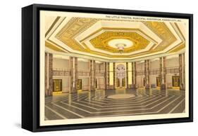 Interior, Municipal Auditorium, Kansas City, Missouri-null-Framed Stretched Canvas