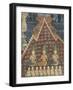 Interior Murals, Wat Pak Huak, Luang Prabang, Laos, Indochina, Southeast Asia, Asia-Richard Maschmeyer-Framed Photographic Print