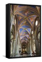 Interior Nave, Church of Santa Maria Sopra Minerva, Rome, Lazio, Italy, Europe-Peter-Framed Stretched Canvas