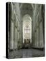 Interior, Notre Dame Cathedral, UNESCO World Heritage Site, Amiens, Picardy, France, Europe-Stuart Black-Stretched Canvas