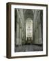 Interior, Notre Dame Cathedral, UNESCO World Heritage Site, Amiens, Picardy, France, Europe-Stuart Black-Framed Photographic Print