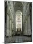 Interior, Notre Dame Cathedral, UNESCO World Heritage Site, Amiens, Picardy, France, Europe-Stuart Black-Mounted Photographic Print