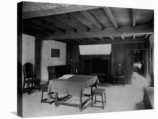 Interior of 17th Century Home-null-Stretched Canvas