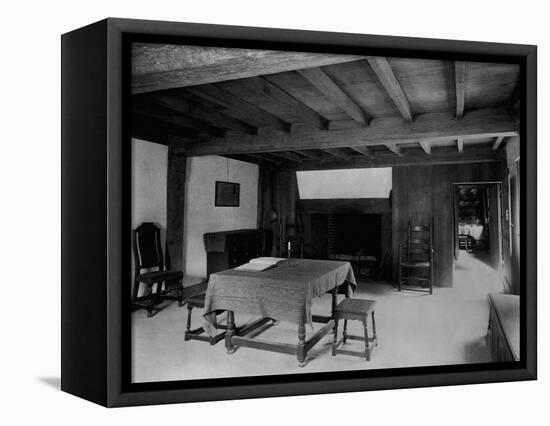 Interior of 17th Century Home-null-Framed Stretched Canvas