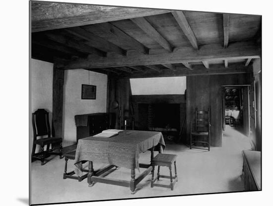 Interior of 17th Century Home-null-Mounted Photographic Print