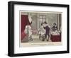 Interior of a Barber's House, Reign of Louis XIII of France, 17th Century-null-Framed Giclee Print