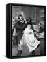 Interior of a Barber's Shop, 1890-null-Framed Stretched Canvas