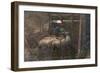 'Interior of a Barn', 19th century-Anton Mauve-Framed Giclee Print