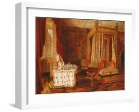 Interior of a Bedroom at Knole, Kent-W.S.P. Henderson-Framed Giclee Print