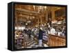 Interior of a Brasileira Old-Style Coffee House, Baixa Chiado, Lisbon, Portugal, Europe-Stuart Black-Framed Stretched Canvas