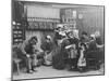 Interior of a Breton Pancake Restaurant, Finistere, c.1900-French Photographer-Mounted Photographic Print