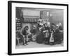 Interior of a Breton Pancake Restaurant, Finistere, c.1900-French Photographer-Framed Photographic Print