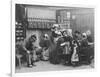 Interior of a Breton Pancake Restaurant, Finistere, c.1900-French Photographer-Framed Photographic Print