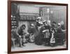 Interior of a Breton Pancake Restaurant, Finistere, c.1900-French Photographer-Framed Photographic Print