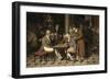 Interior of a Café (La Partie De Dames Au Café Lamblin Au Palais-Roya)-Louis-Léopold Boilly-Framed Giclee Print