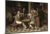 Interior of a Café (La Partie De Dames Au Café Lamblin Au Palais-Roya)-Louis-Léopold Boilly-Mounted Giclee Print