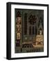 Interior of a Church-Louis Vivin-Framed Art Print