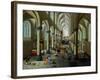 Interior of a Church-Pieter Neeffs the Elder-Framed Giclee Print