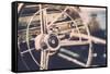 Interior of a Classic American Car-NejroN Photo-Framed Stretched Canvas