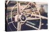 Interior of a Classic American Car-NejroN Photo-Stretched Canvas