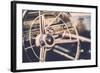 Interior of a Classic American Car-NejroN Photo-Framed Photographic Print