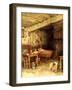 Interior of a Cottage-Alexei Alexevich Harlamoff-Framed Giclee Print